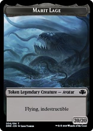 Marit Lage Token (DMR-004) [Dominaria Remastered]
