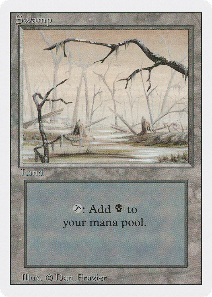 Swamp (B) (3ED-301) [Revised Edition]