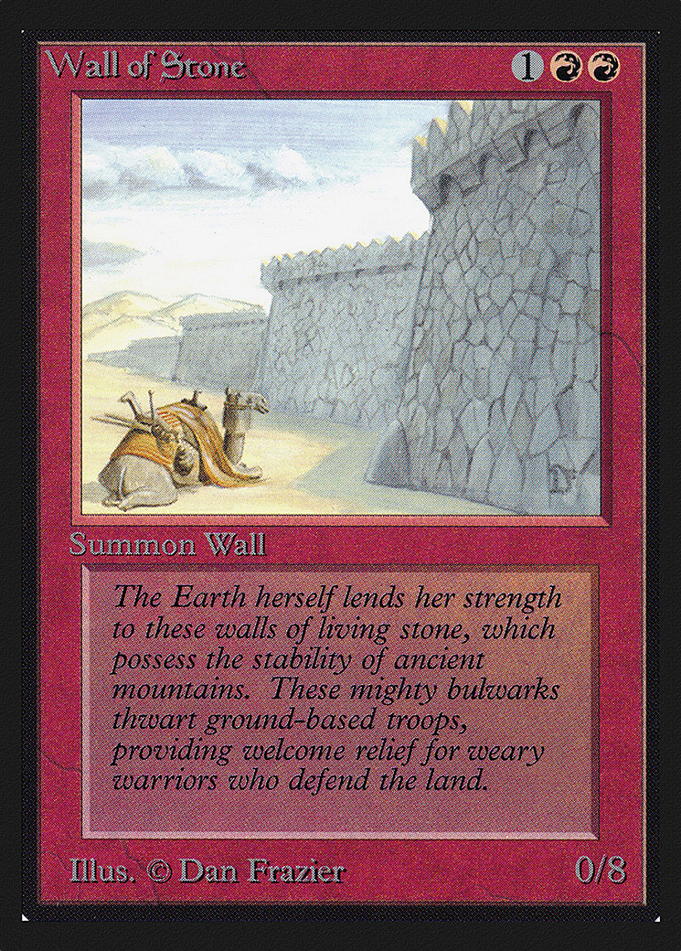 Wall of Stone (CE) [Collectors' Edition]