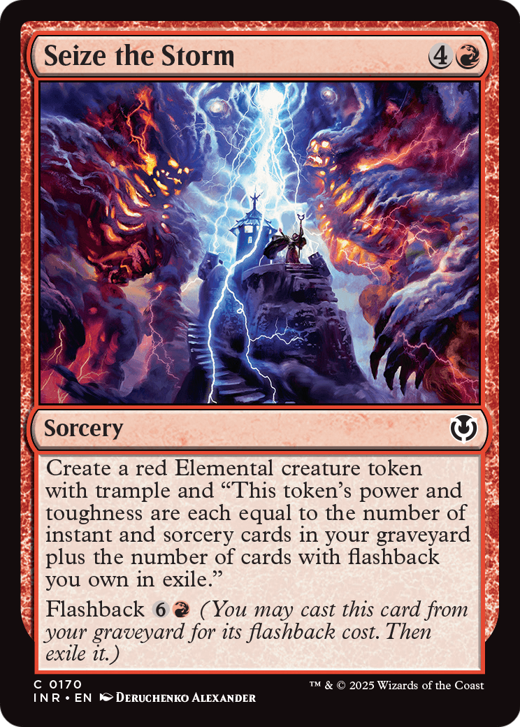 Seize the Storm - Foil [Innistrad Remastered]