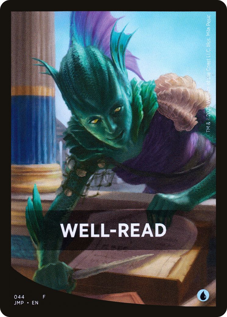 Well-Read Theme Card (JMP-044) [Jumpstart Front Cards]