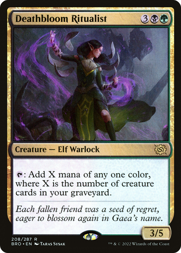Deathbloom Ritualist (BRO-208) [The Brothers' War]