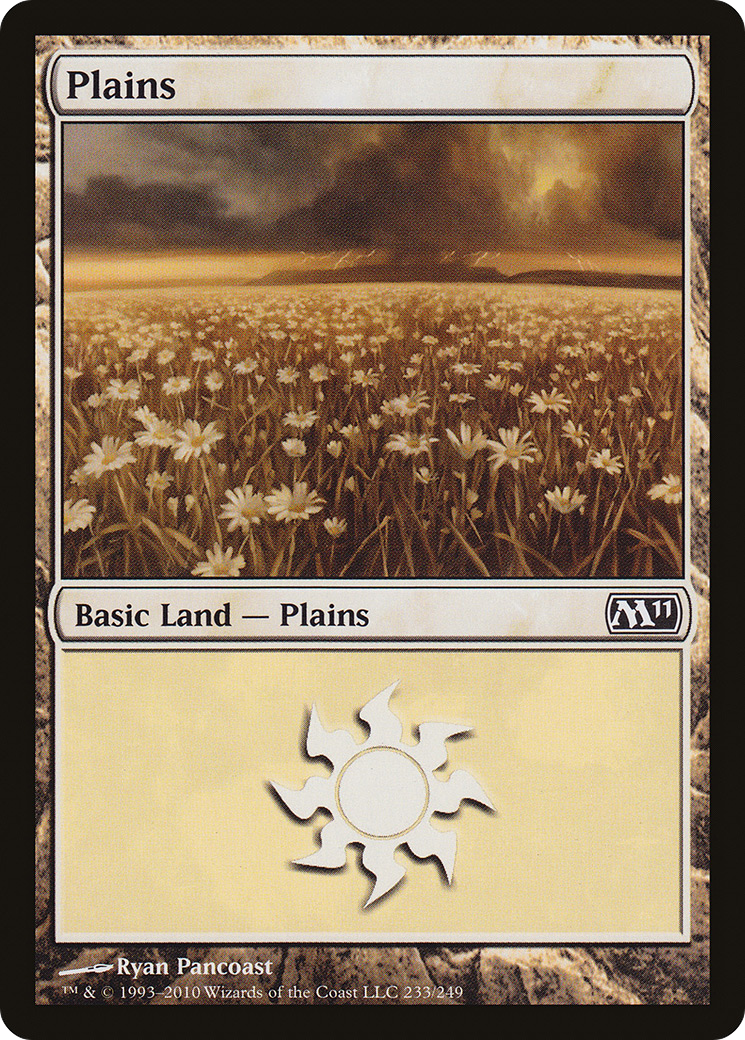 Plains (M11-233) [Magic 2011]