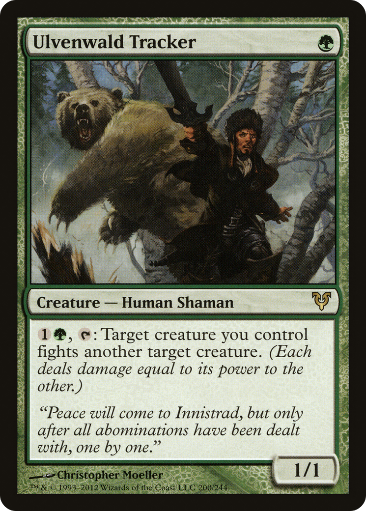 Ulvenwald Tracker (AVR-200) [Avacyn Restored] Foil