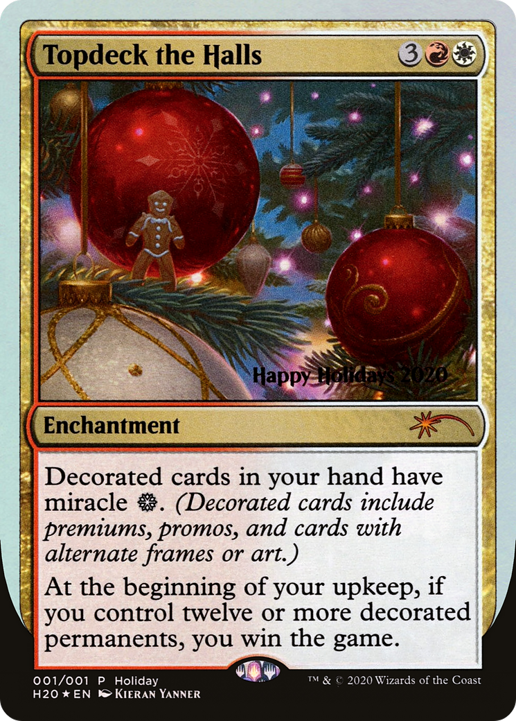 Topdeck the Halls (SPECIAL-001) [Happy Holidays] Foil
