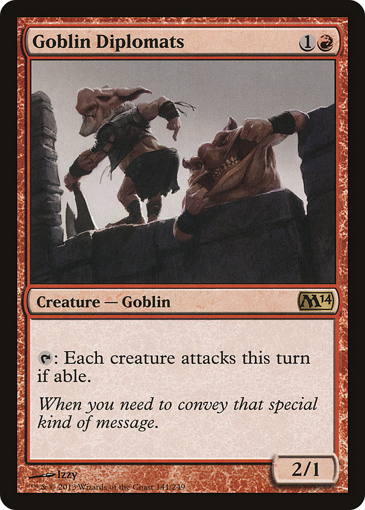 Goblin Diplomats (M14-141) [Magic 2014]