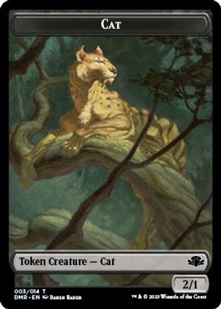Cat Token (DMR-003) [Dominaria Remastered]