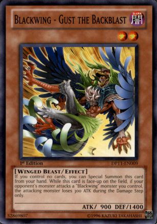Blackwing - Gust the Backblast (Common) (DP11-EN009) - Duelist Pack 11: Crow 1st Edition