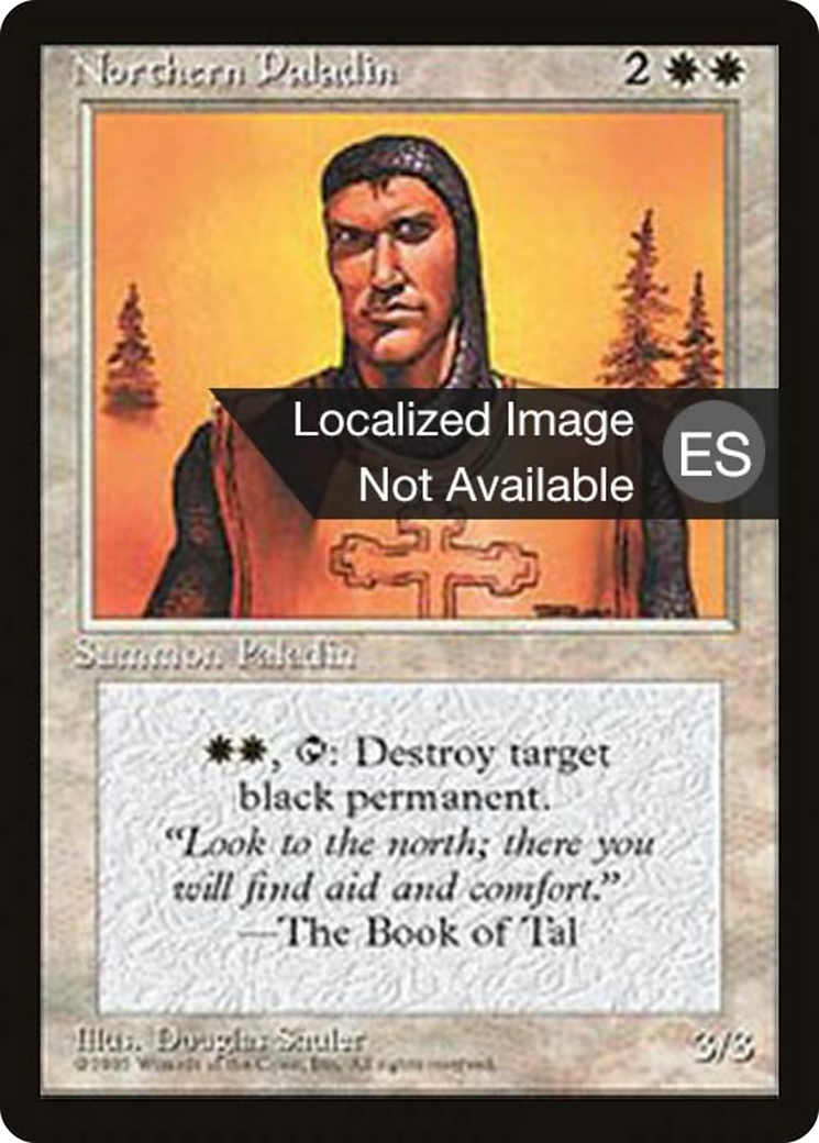 Northern Paladin [Fourth Edition Foreign Black Border]