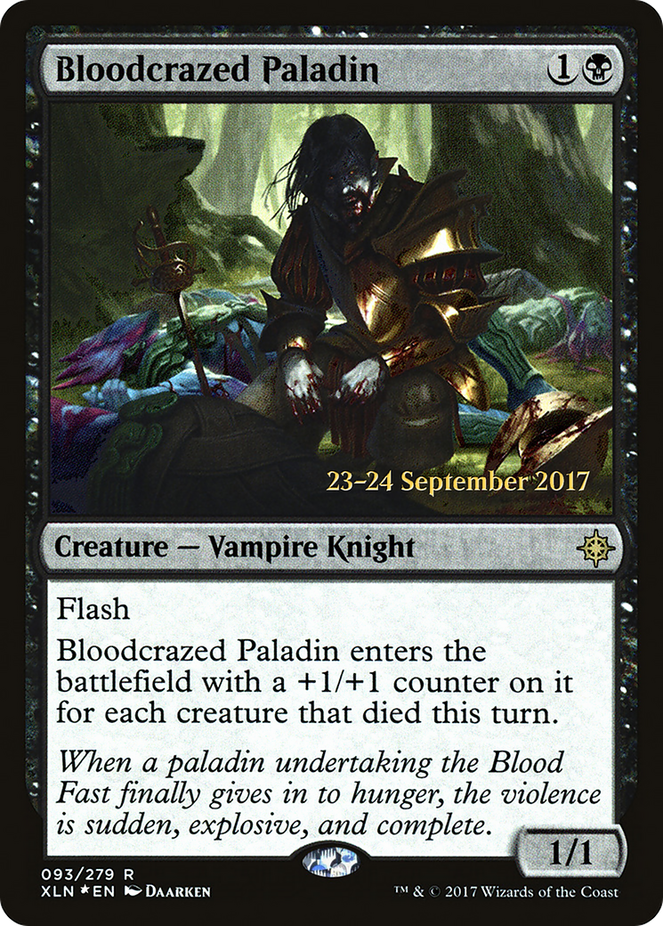 Bloodcrazed Paladin (PRE-093) [Ixalan Promos] Foil