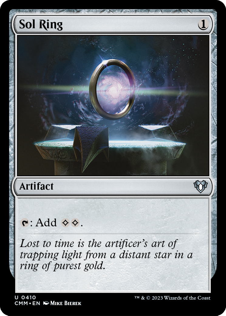 Sol Ring (CMM-410) [Commander Masters] Foil