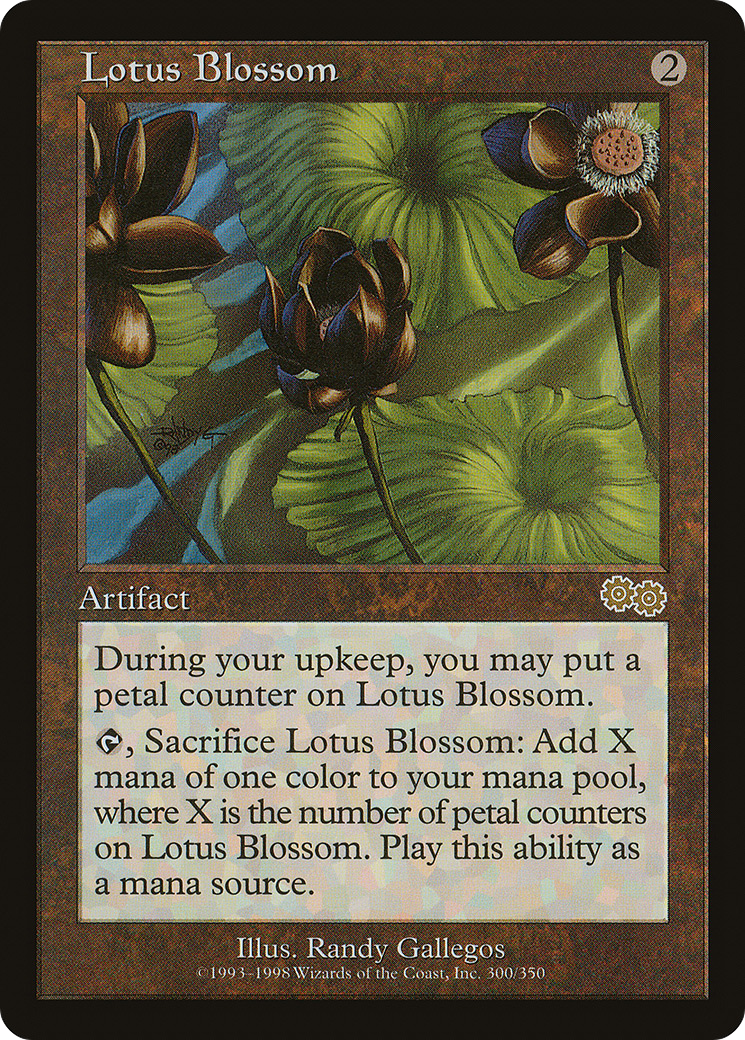 Lotus Blossom (USG-300) [Urza's Saga]