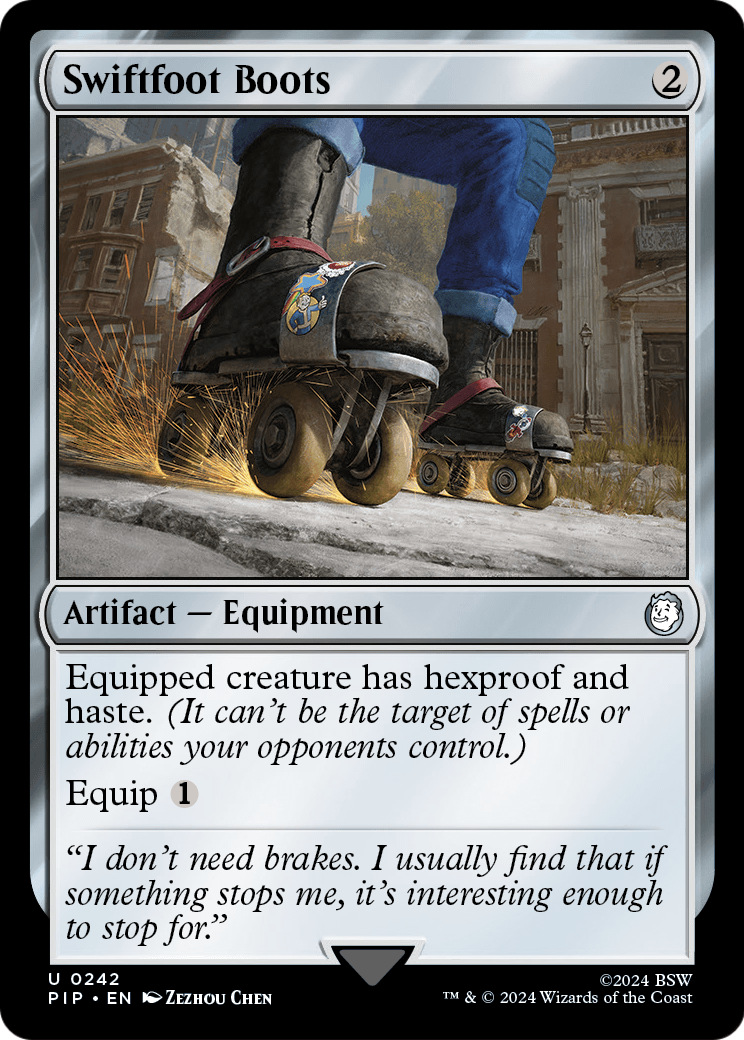 Swiftfoot Boots (PIP-242) [Fallout] Foil