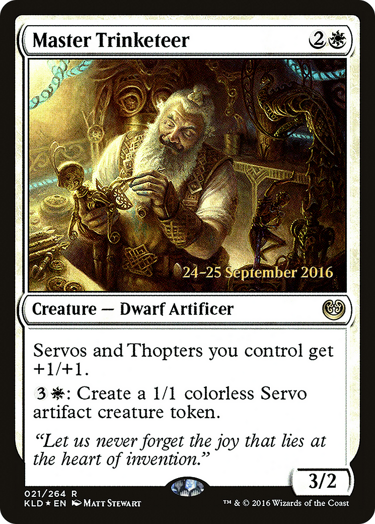 Master Trinketeer (PRE-021) [Kaladesh Promos] Foil