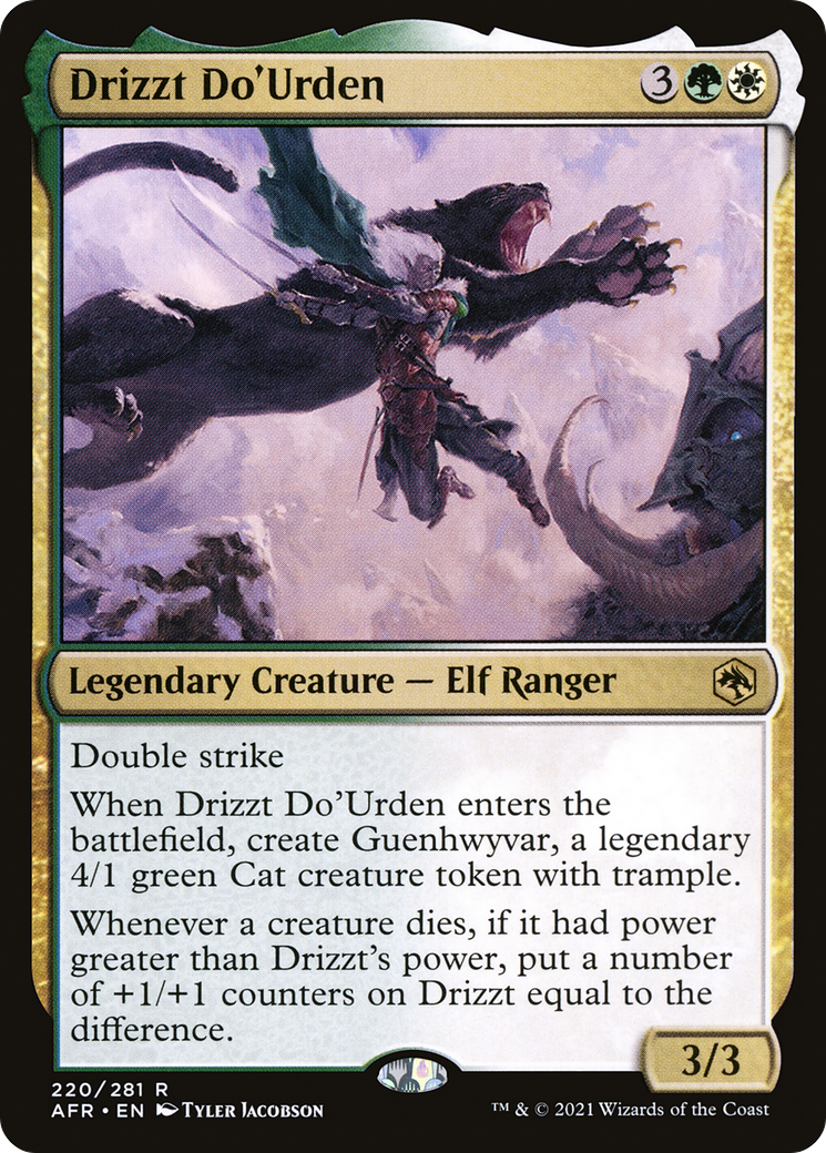 Drizzt Do'Urden (AFR-220) [Adventures in the Forgotten Realms] Foil