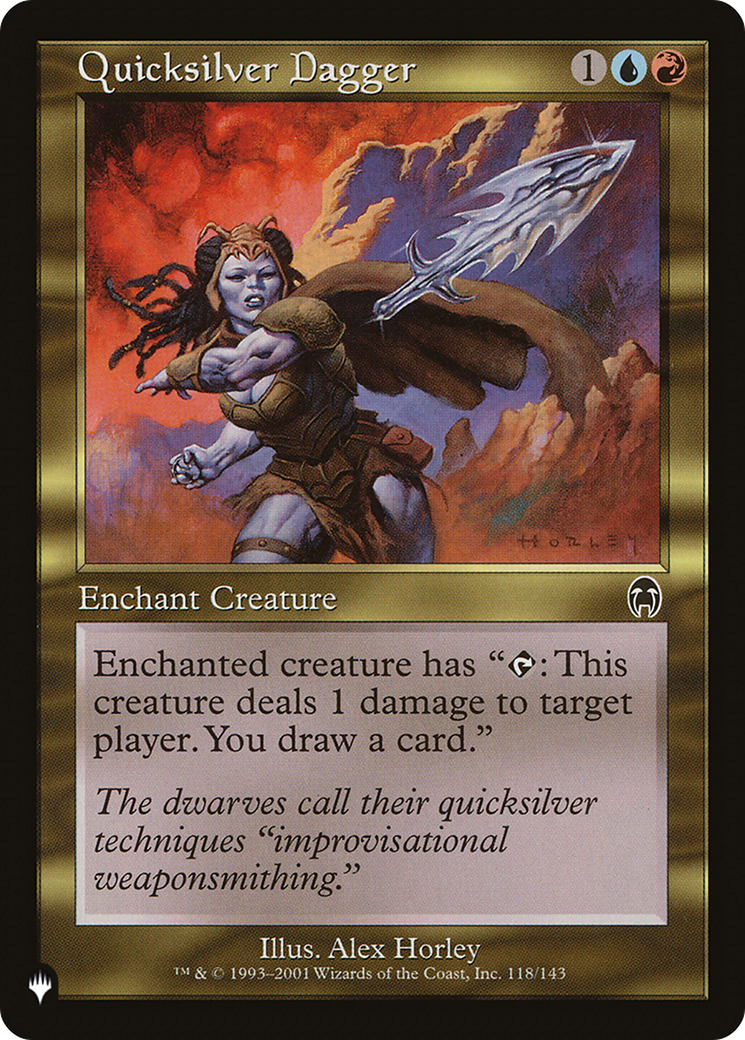 Quicksilver Dagger (LIST-118/143) [The List]