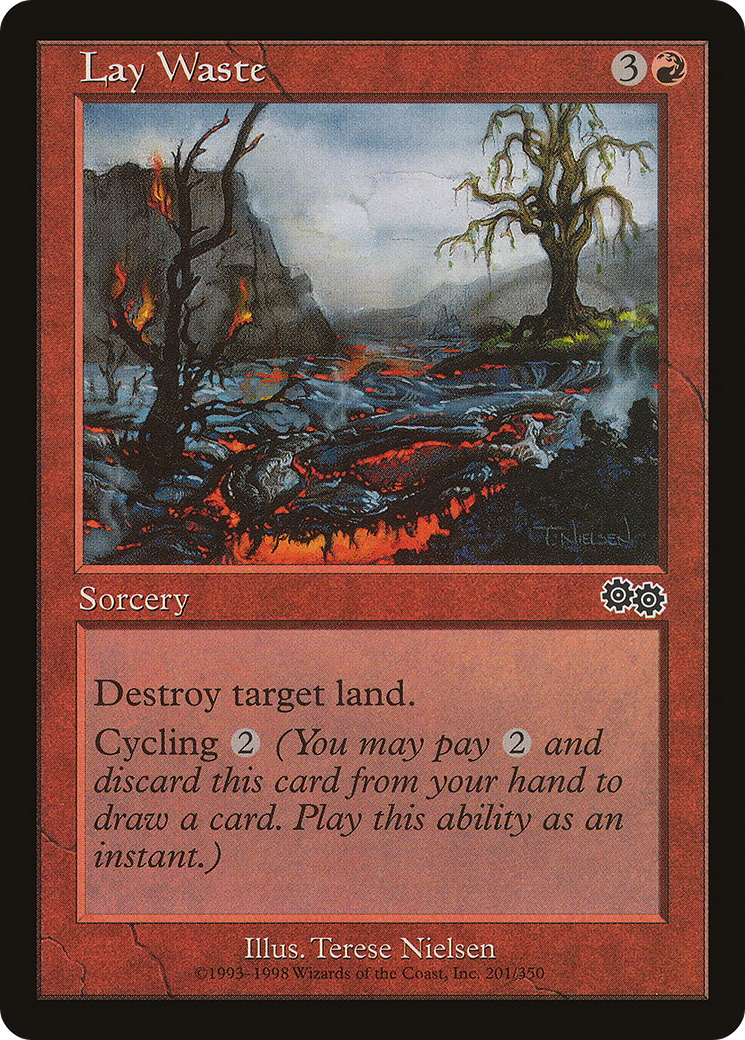Lay Waste (USG-201) [Urza's Saga]