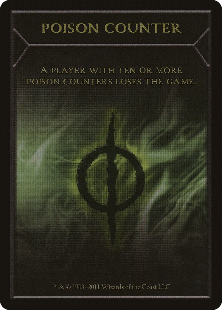 Poison Counter Token [New Phyrexia Tokens]