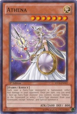 Athena (Common) (SDLS-EN012) - Structure Deck: Lost Sanctuary 1st Edition