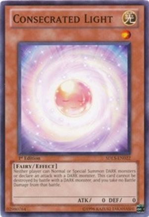 Consecrated Light (Common) (SDLS-EN022) - Structure Deck: Lost Sanctuary 1st Edition