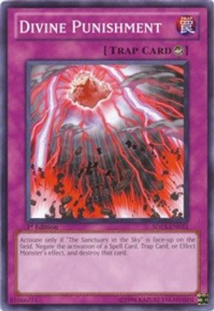 Divine Punishment (Common) (SDLS-EN033) - Structure Deck: Lost Sanctuary 1st Edition