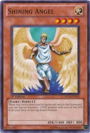 Shining Angel (Common) (SDLS-EN015) - Structure Deck: Lost Sanctuary 1st Edition