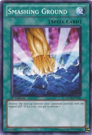 Smashing Ground (Common) (SDLS-EN026) - Structure Deck: Lost Sanctuary 1st Edition