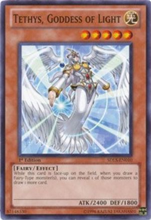 Tethys, Goddess of Light (Common) (SDLS-EN010) - Structure Deck: Lost Sanctuary 1st Edition