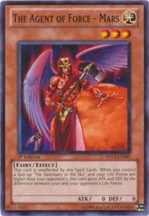 The Agent of Force - Mars (Common) (SDLS-EN007) - Structure Deck: Lost Sanctuary 1st Edition
