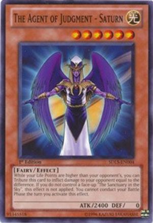 The Agent of Judgment - Saturn (Common) (SDLS-EN004) - Structure Deck: Lost Sanctuary 1st Edition