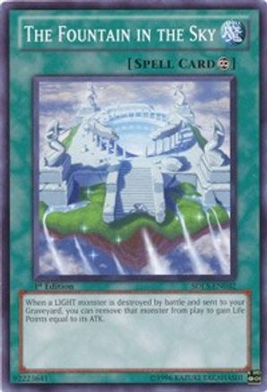 The Fountain in the Sky (Common) (SDLS-EN032) - Structure Deck: Lost Sanctuary 1st Edition