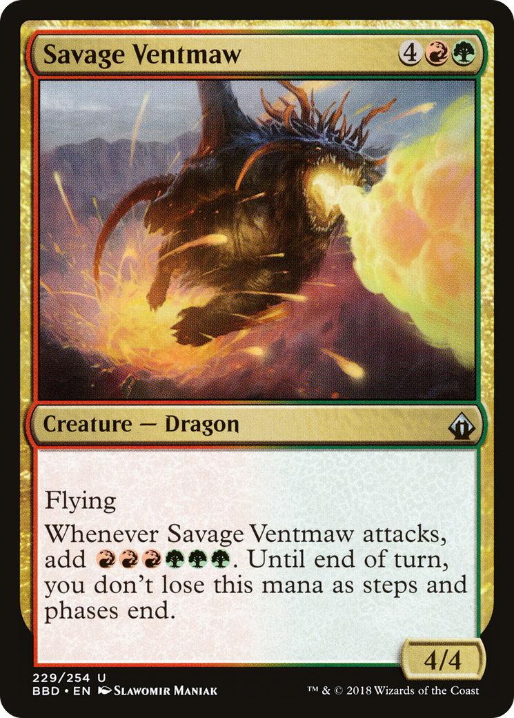Savage Ventmaw (BBD-229) [Battlebond] Foil