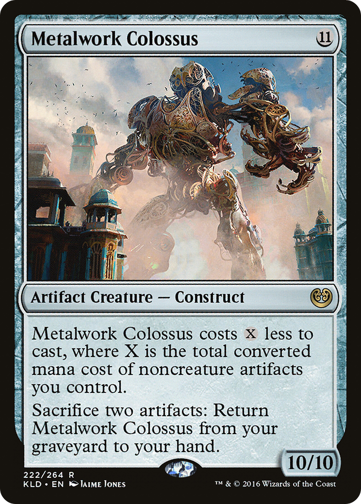 Metalwork Colossus (KLD-222) [Kaladesh] Foil