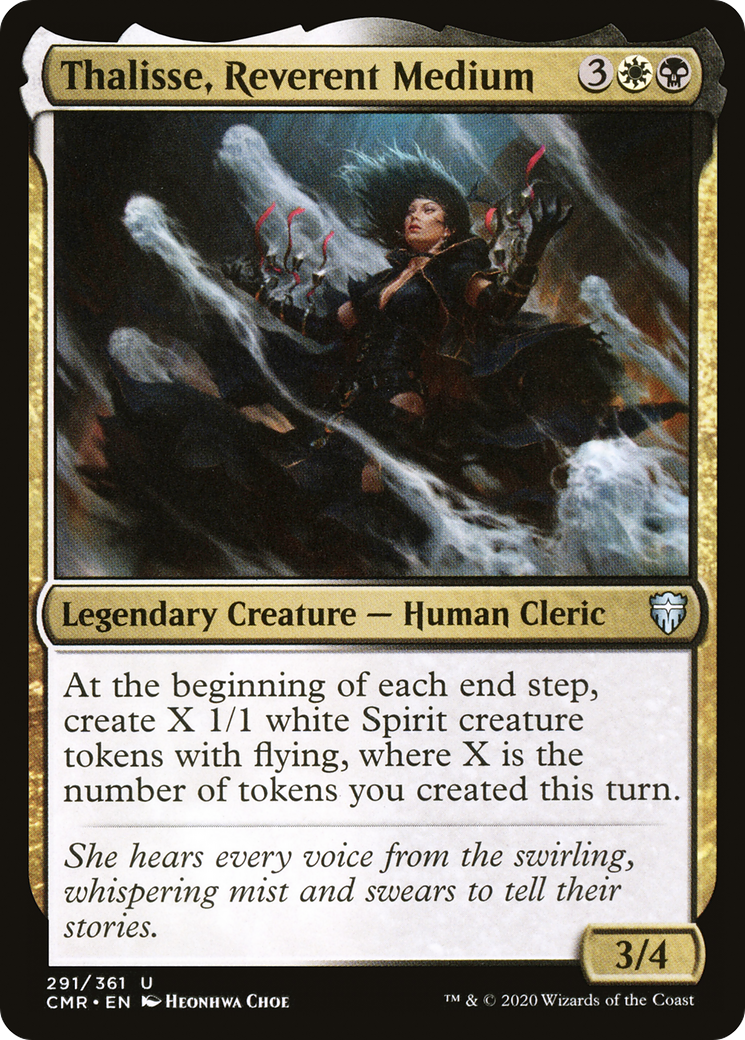 Thalisse, Reverent Medium (CMR-291) [Commander Legends] Foil