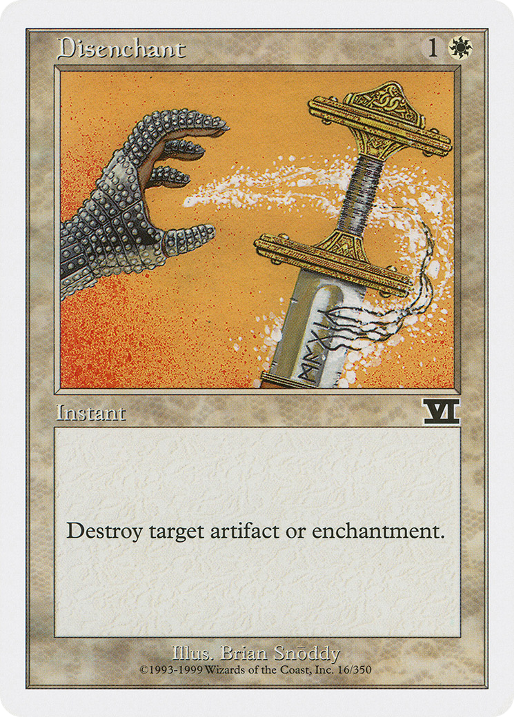 Disenchant (6ED-016) [Classic Sixth Edition]