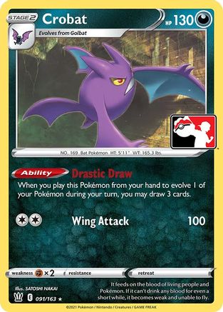 Crobat (91/163) [Prize Pack Series Cards] - Rare
