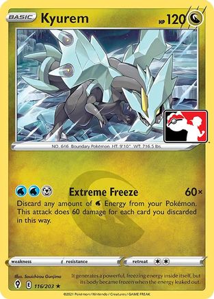Kyurem (116/203) [Prize Pack Series Cards] - Rare