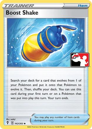 Boost Shake (142/203) [Prize Pack Series Cards] - Uncommon