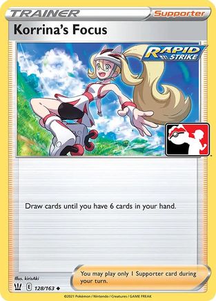 Korrina's Focus (128/163) [Prize Pack Series Cards] - Uncommon