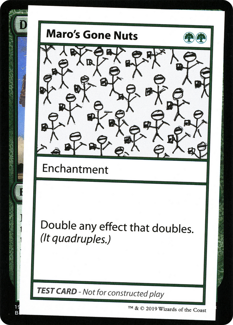 Maro's Gone Nuts (No PW Symbol) [Mystery Booster Playtest Cards 2021]
