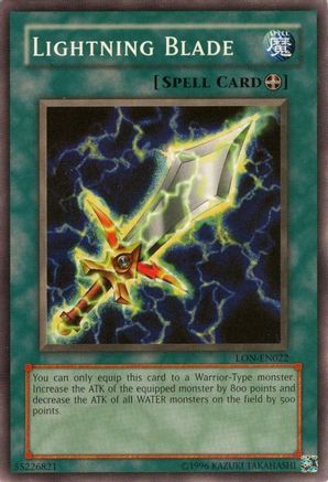 Lightning Blade (Common) (LON-EN022) - Labyrinth of Nightmare (Worldwide English) Unlimited
