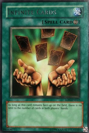 Infinite Cards (Rare) (LON-EN027) - Labyrinth of Nightmare (Worldwide English) Unlimited