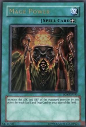 Mage Power (Ultra Rare) (LON-EN050) - Labyrinth of Nightmare (Worldwide English) Unlimited