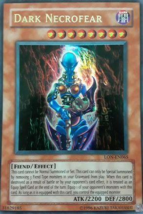 Dark Necrofear (Ultra Rare) (LON-EN065) - Labyrinth of Nightmare (Worldwide English) Unlimited