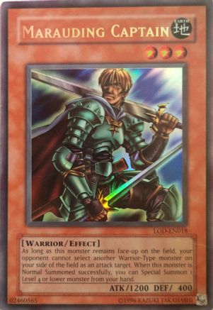 Marauding Captain (Ultra Rare) (LOD-EN018) - Legacy of Darkness (Worldwide English) Unlimited