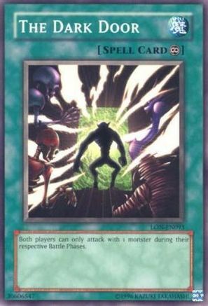 The Dark Door (Common) (LON-EN093) - Labyrinth of Nightmare (Worldwide English) Unlimited