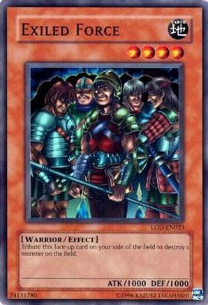 Exiled Force (Super Rare) (LOD-EN023) - Legacy of Darkness (Worldwide English) Unlimited