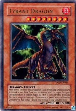 Tyrant Dragon (Ultra Rare) (LOD-EN034) - Legacy of Darkness (Worldwide English) Unlimited