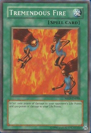 Tremendous Fire (Common) (MRD-EN088) - Metal Raiders (Worldwide English) Unlimited