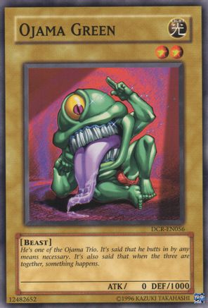 Ojama Green (Common) (DCR-EN056) - Dark Crisis (Worldwide English) Unlimited
